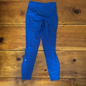 lululemon athletica Royal Blue Leggings